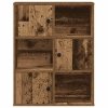 Regał, stare drewno, 60x24x76,5 cm, materiał drewnopochodny