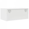 Szafki RTV 2 szt. Białe 60x31x25,5 cm Drewno klejone