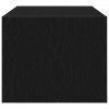 Szafki RTV 2 szt. Dąb czarny 60x31x25,5 cm Drewno klejone