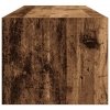 Szafki RTV 2 szt. Stare drewno 100x31x25,5 cm Drewno klejone