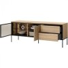 Komoda RTV 167 VISSO VI07 dąb linearny