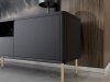 Komoda RTV RADIUS 180NZ czarny