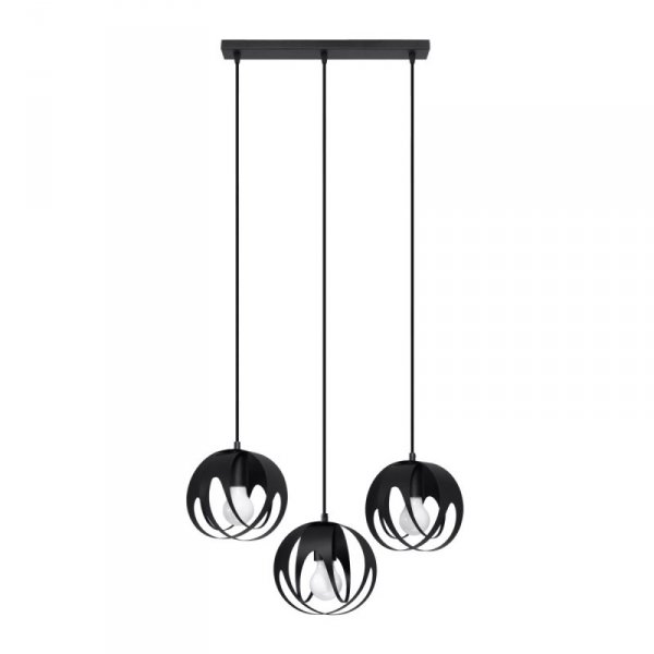 Lampa wisząca TULOS 3L czarna