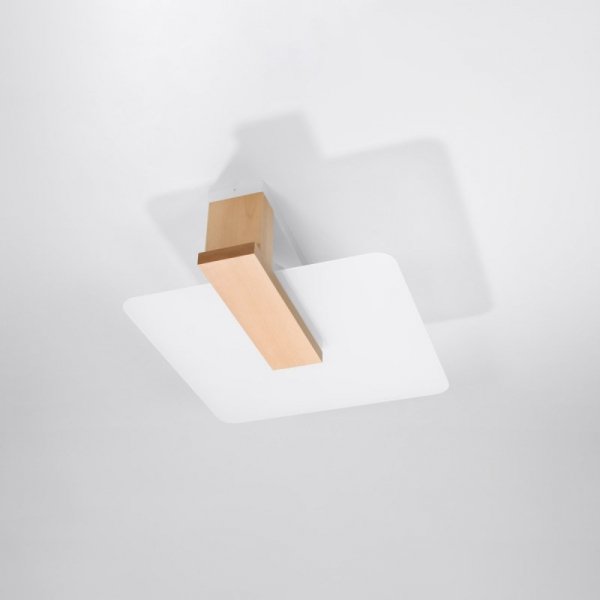Plafon LAPPO naturlane drewno