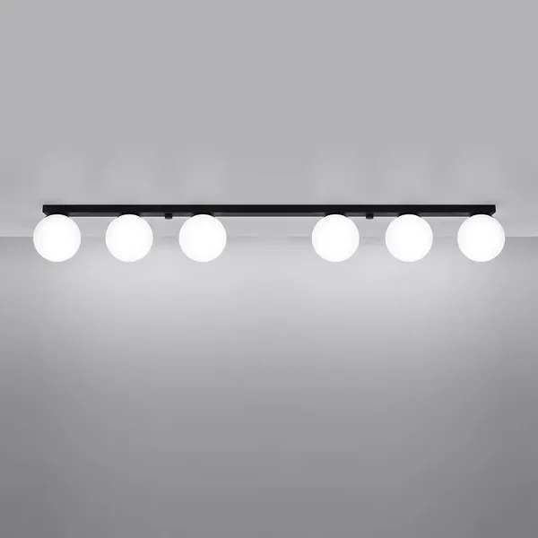 Plafon YOLI 6 czarny