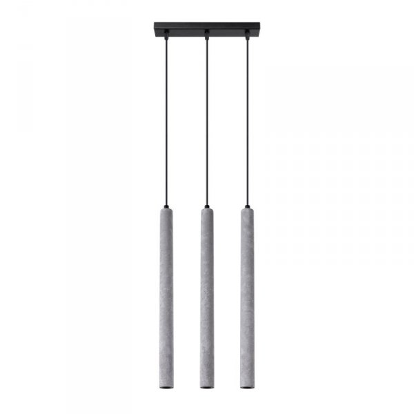 Lampa wisząca PASTELO 3L beton
