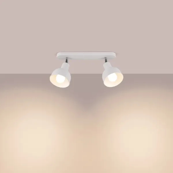 Plafon ELBA 2 biały