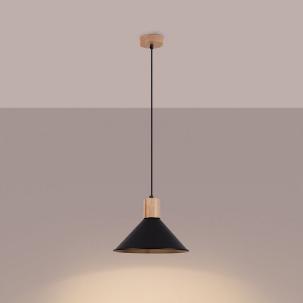Lampa wisząca JAGA czarna