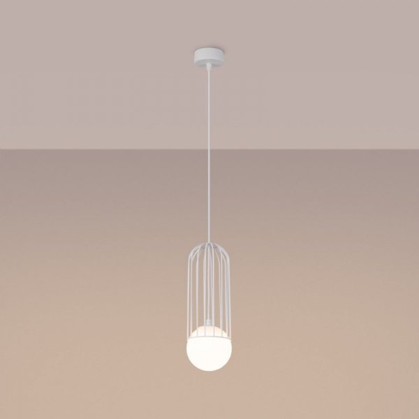 Lampa wisząca BRINA 1 biała