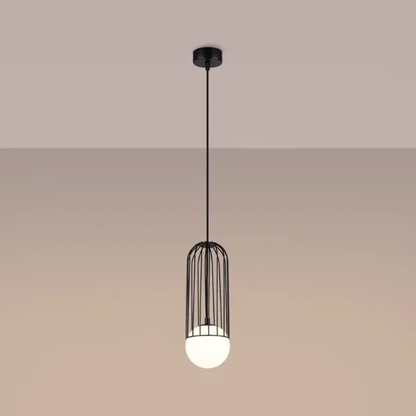 Lampa wisząca BRINA 1 czarna