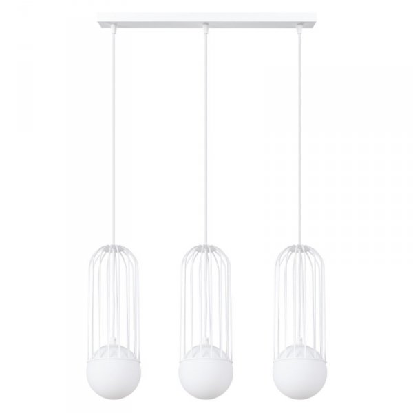 Lampa wisząca BRINA 3L biała