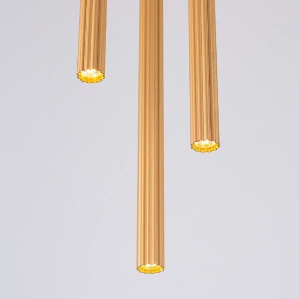 Lampa wisząca ARCHE 3P złota