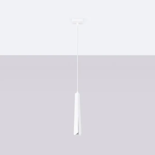 Lampa wisząca PRYSM 1 biała