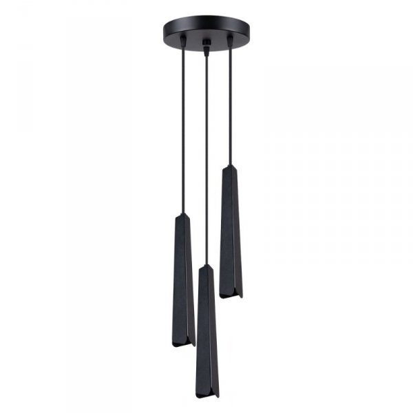 Lampa wisząca PRYSM 3P czarna