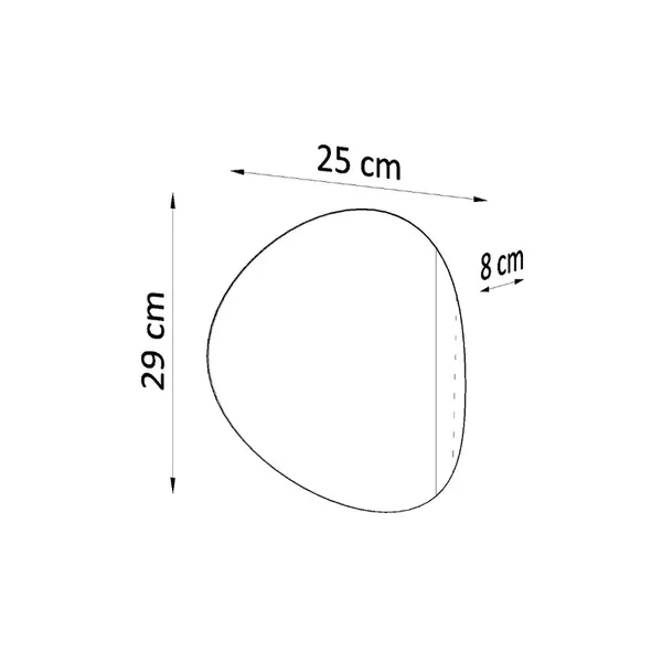 Kinkiet SENSES czarny