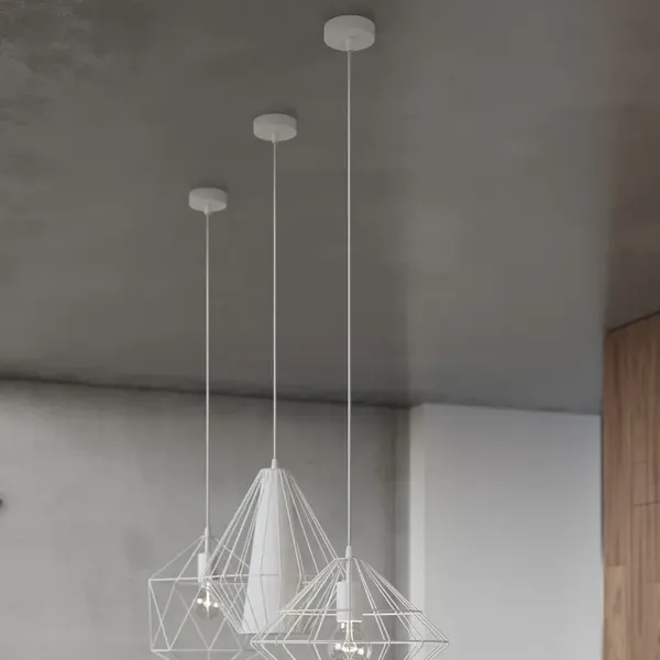 Lampa wisząca UMBERTO biała