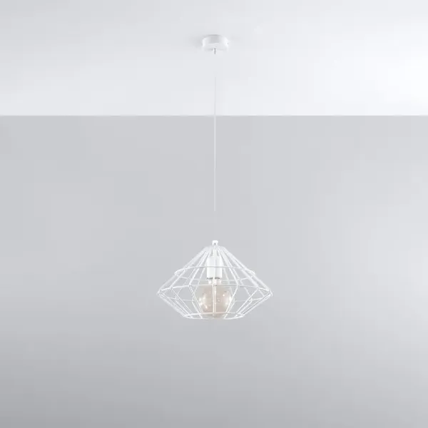 Lampa wisząca UMBERTO biała