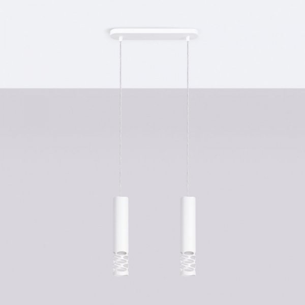 Lampa wisząca LIRO 2 biały