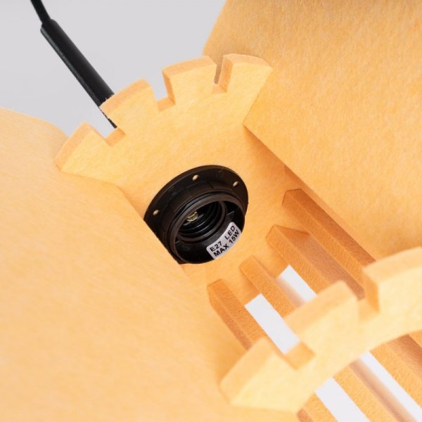 Lampa wisząca MULA 45 żółta