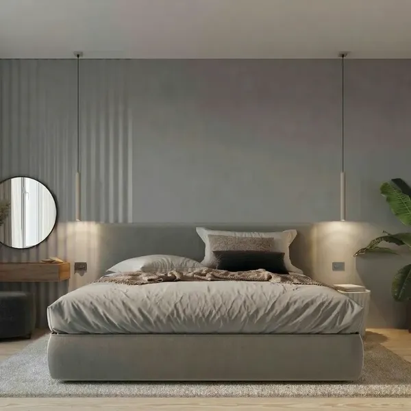 Lampa wisząca PASTELO 1 taupe