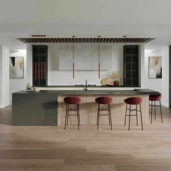Lampa wisząca PASTELO 1 burgund