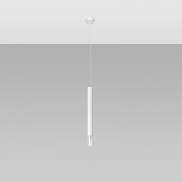 Lampa wisząca WEZYR 1 biała