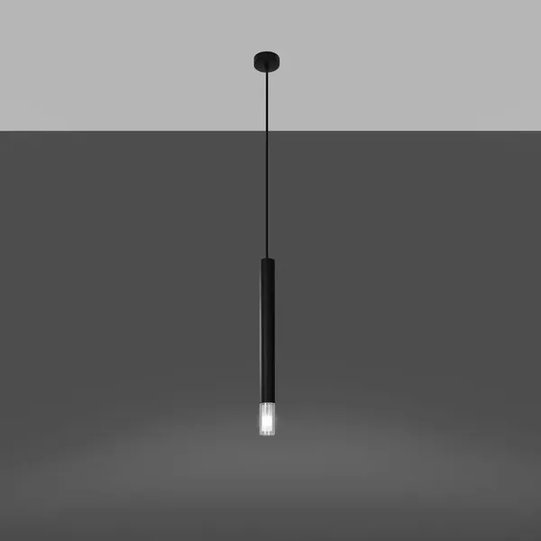 Lampa wisząca WEZYR 1 czarna