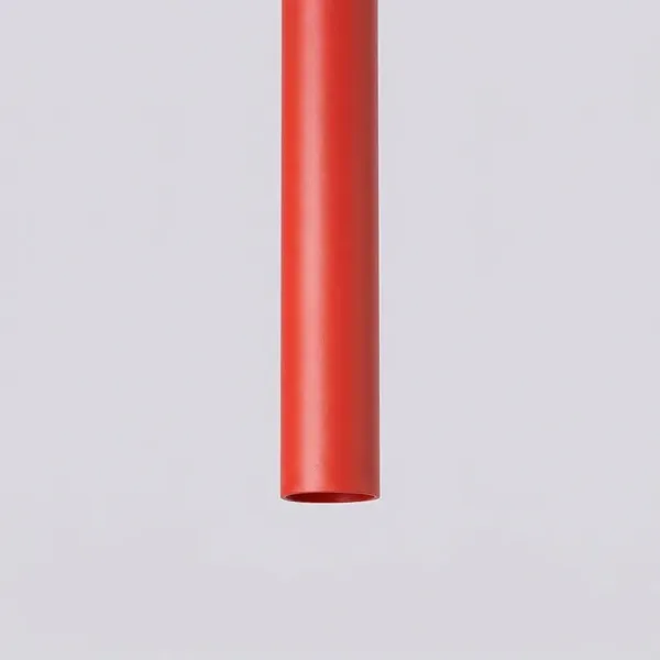 Lampa wisząca PASTELO 3P czerwona