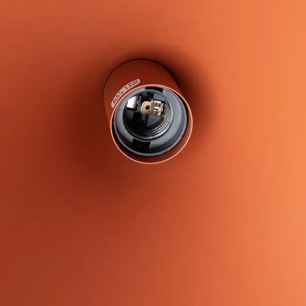 Lampa wisząca NOX 25 ochra czerwona