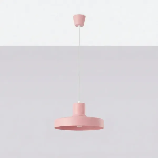 Lampa wisząca BILO różowa