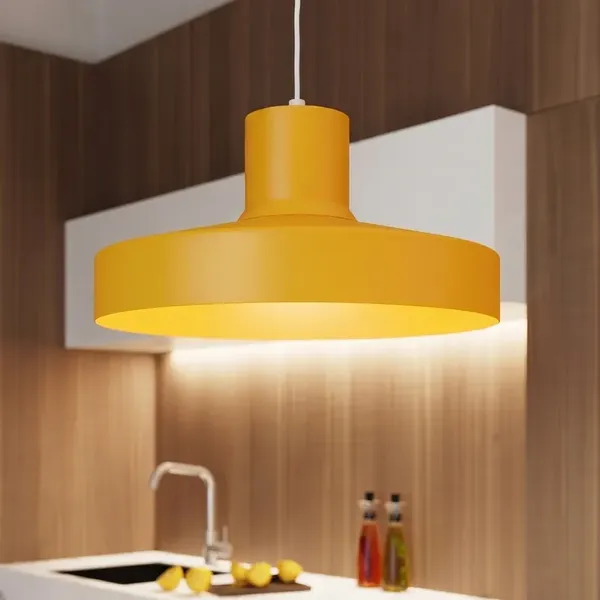 Lampa wisząca BILO żółta