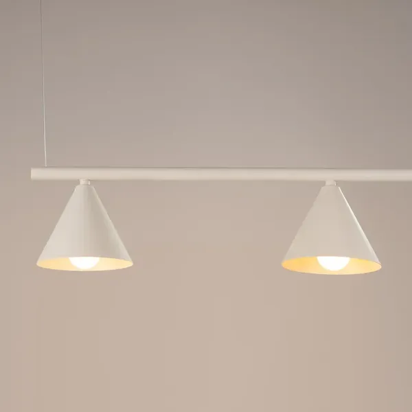 Żyrandol NOX 4L beżowa