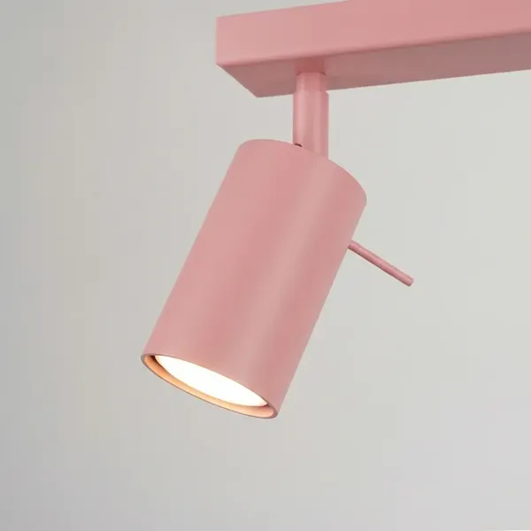 Plafon RING 6L różowy