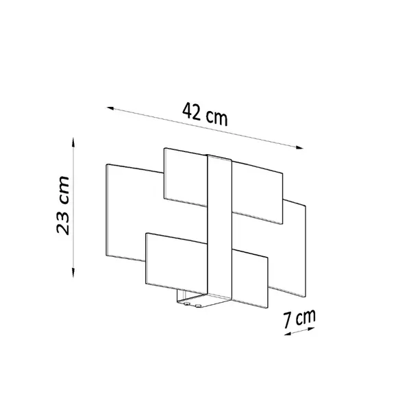 Kinkiet CELIA biały