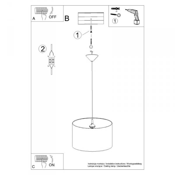 Lampa wisząca FOOTBALL C 40