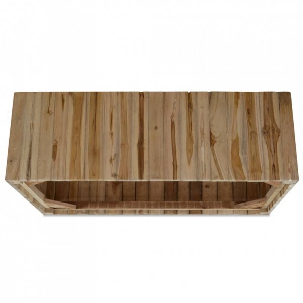 Stolik kawowy z drewna tekowego, 90 x 50 x 30 cm