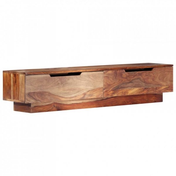 Szafka pod TV, 145x30x30 cm, lite drewno