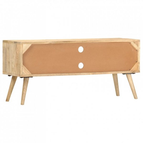 Szafka pod TV, 100x30x45 cm, lite drewno mango