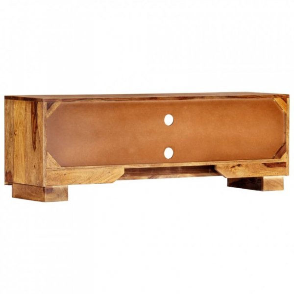 Szafka pod TV, 118x30x40 cm, lite drewno sheesham