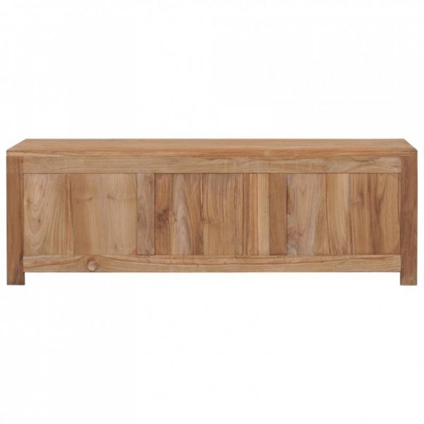 Szafka pod TV, 115x30x40 cm, lite drewno tekowe