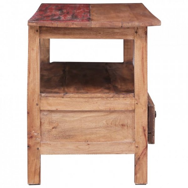 Szafka pod TV, 90 x 40 x 50 cm, lite drewno z odzysku
