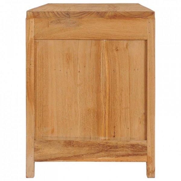 Szafka pod telewizor, 120x30x40 cm, lite drewno tekowe