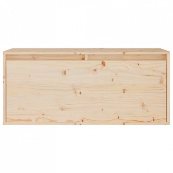 Szafki pod TV, 2 szt., lite drewno sosnowe