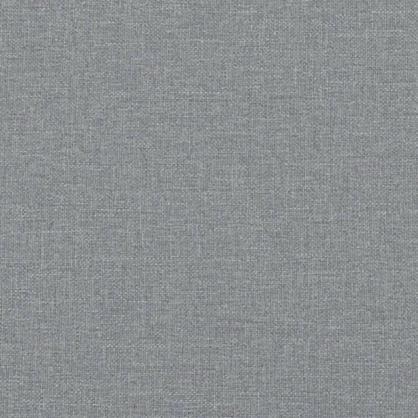 2-osobowa sofa z poduszkami, jasnoszara, 140 cm, tkanina