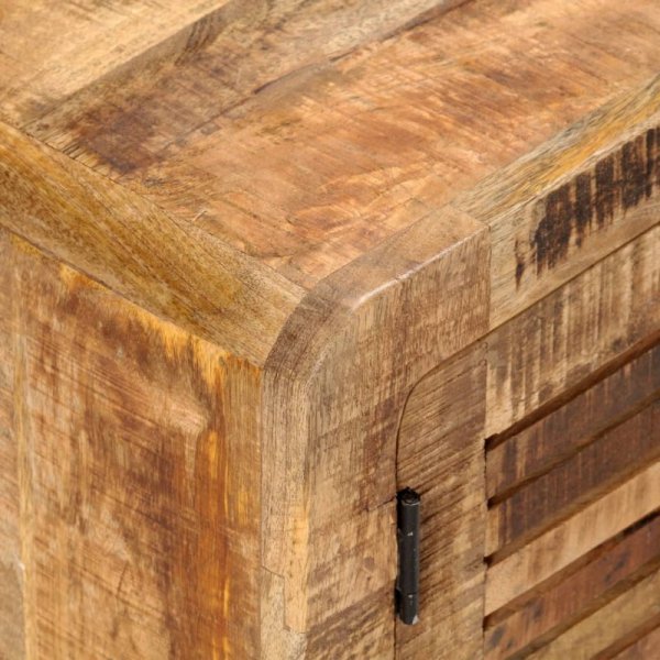 Szafka pod TV, 120x30x40 cm, surowe drewno mango