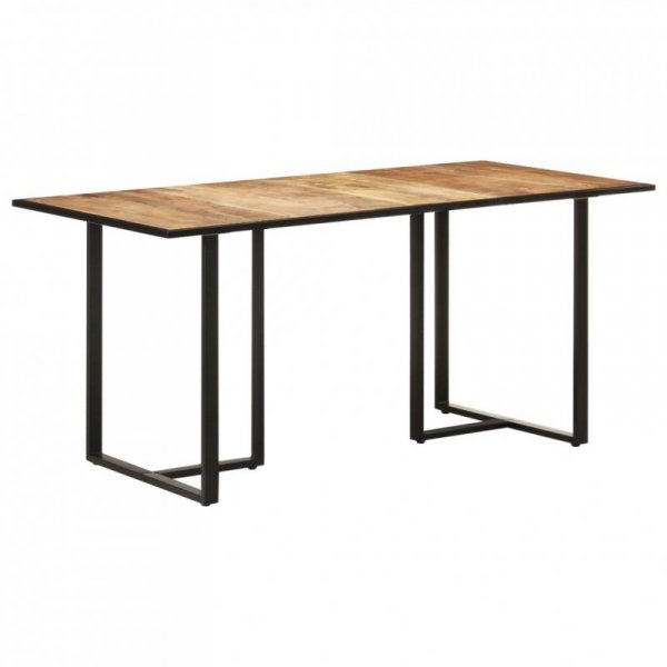 Stół jadalniany, 160 cm, surowe drewno mango