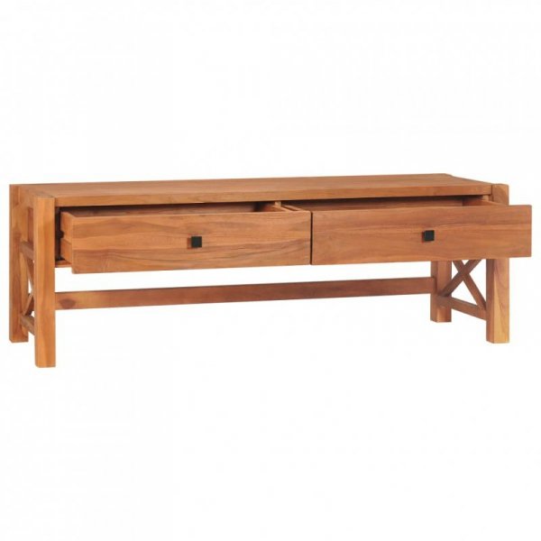 Szafka pod telewizor, 140x40x45 cm, drewno tekowe