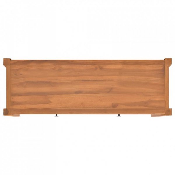 Szafka pod telewizor, 140x40x45 cm, drewno tekowe