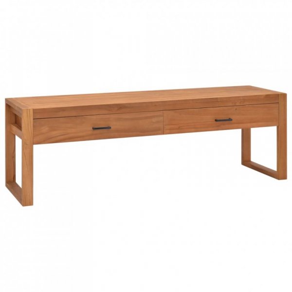 Szafka pod telewizor, 140x40x45 cm, drewno tekowe