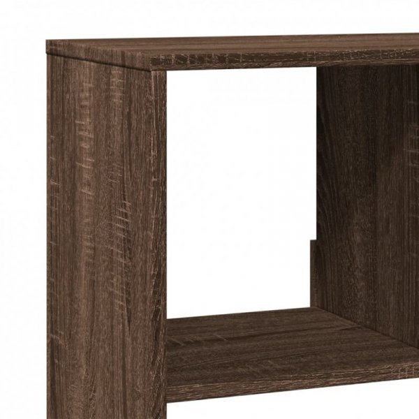 Regał, dąb brązowy, 100x33x156,5 cm, materiał drewnopochodny